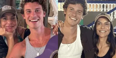 Influenciador inventa parentesco com Ivete para conhecer Shawn Mendes - Imagem
