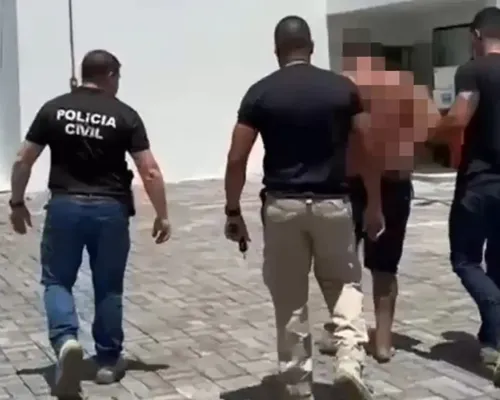Condenado a 23 anos é capturado após denúncia de violência doméstica - Imagem