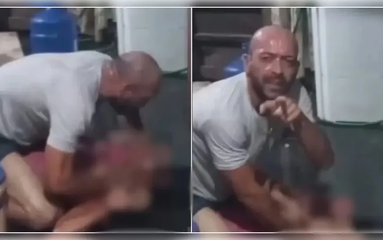Filho grava pai espancando a mãe e chama a polícia; homem foi preso - Imagem