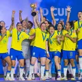 Brasil dá show e conquita a primeira Copa do Mundo de Futsal Feminino imagem