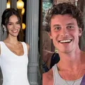 Bruna Marquezine é flagrada dando beijão em Shawn Mendes; veja foto imagem