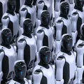 China começa a usar robôs humanoides na patrulha de fronteiras imagem