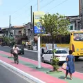 Colisão entre dois ônibus deixa passageiro ferido na Avenida Suburbana imagem