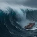 Ondas gigantes de 35 metros assustam cientistas no Oceano Pacífico imagem