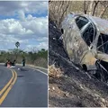 Pai, mãe e casal de filhos morrem em acidente entre moto e carro imagem