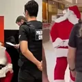 Papai Noel é preso por estupro enquanto trabalhava em shopping imagem