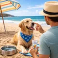 Protetor solar para cães: o item 'estranho' que pode salvar a vida do seu pet no verão imagem