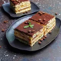 Sobremesa irresistível: creme, biscoitos e sabor incomparável imagem
