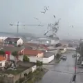 Tornado causa destruição e pânico em cidade brasileira imagem