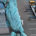 Vendaval derruba estátua da Havan; peça custava cerca de R$ 1 milhão imagem