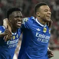 Vini Jr. brilha na Champions e Mbappé diz: "É horrível enfrentar ele" imagem