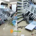 Funcionária de loja fica ferida após prateleira desabar na Bahia imagem