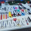 PM apreende mais de 60 objetos perfurocortantes no Carnaval; confira imagem