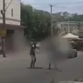 Vídeo: homem é esfaqueado por mulher em via pública de Salvador imagem