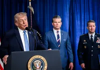 Apesar de posse da vice, Trump diz estar no comando da Venezuela imagem