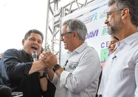 Após atritos, Alcolumbre agradece Lula por obra no Amapá