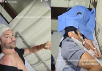 Após atropelamento, Kayky Brito sofre novo acidente