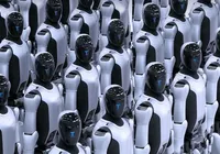 China começa a usar robôs humanoides na patrulha de fronteiras