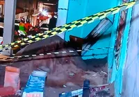 Criança morre em rede após ser atingida por pilastra de concreto