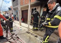 Crianças são internadas na UTI após incêndio em casa na Bahia