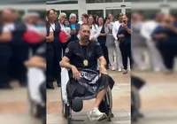 Delegado baleado em operação contra o CV recebe alta hospitalar imagem