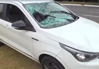 Gari é atropelado enquanto trabalhava em canteiro na Paralela