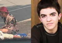 Imagens revelam ex-ator mirim vivendo em situação de rua; veja