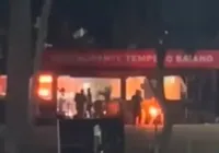 Incêndio de grandes proporções em restaurante deixa 6 feridos na Bahia