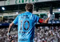 "Joelho quebrado" e decisivo: jornal espanhol se rende a Neymar imagem