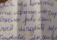 Mãe recebe bilhete em mamadeira e expõe violência contra filho autista imagem