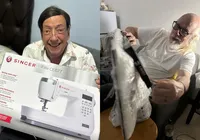 Moradores do Retiro dos Artistas ganham presentes de Natal; veja