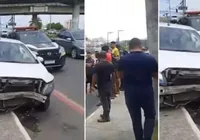 Motorista suspeito de embriaguez atropela e mata mototaxista em Salvador imagem