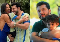 Murilo Huff rebate críticas sobre relação de noiva com filho imagem