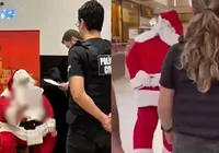 Papai Noel é preso por estupro enquanto trabalhava em shopping