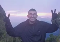 "Pensei que era o fim", diz jovem que ficou perdido em montanha