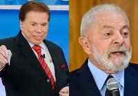 Silvio Santos chorou com discurso de Lula durante programa ao vivo imagem