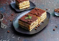 Sobremesa irresistível: creme, biscoitos e sabor incomparável imagem