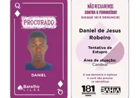 Suspeito de estupro listado no Baralho do Crime Lilás é preso na Bahia imagem
