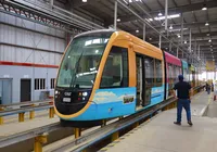 VLT de Salvador: primeiro trem chegará antes do previsto e antecipa testes