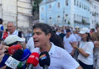 ACM Neto participa da Lavagem do Bonfim e fala sobre futuro da Bahia