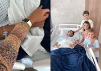 Ator da Globo adia peça após sofrer acidente e passar por cirurgia