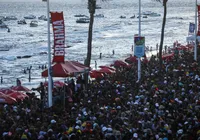 Bruno Reis destaca recorde de público no domingo de Carnaval: "Cidade lotada"