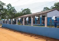 Escola é reinaugurada na zona rural de Santo Amaro