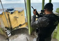 Homem monitorado com tornozeleira eletrônica é preso na Gamboa imagem