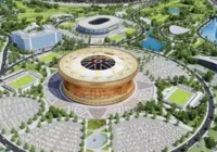 Maior estádio do mundo: obra de R$ 185 bilhões é iniciada imagem