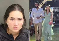 Mulher de cantor famoso é presa após tentar fugir da polícia imagem