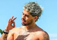 Ousadia: Zé Felipe agita a internet ao postar foto totalmente nu