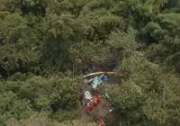 Queda de helicóptero deixa três mortos em Guaratiba