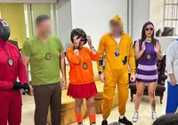 Scooby-Doo na folia? Policiais fantasiados prendem trio no Carnaval