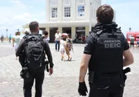 Três suspeitos de tráfico de drogas são presos no Centro Histórico